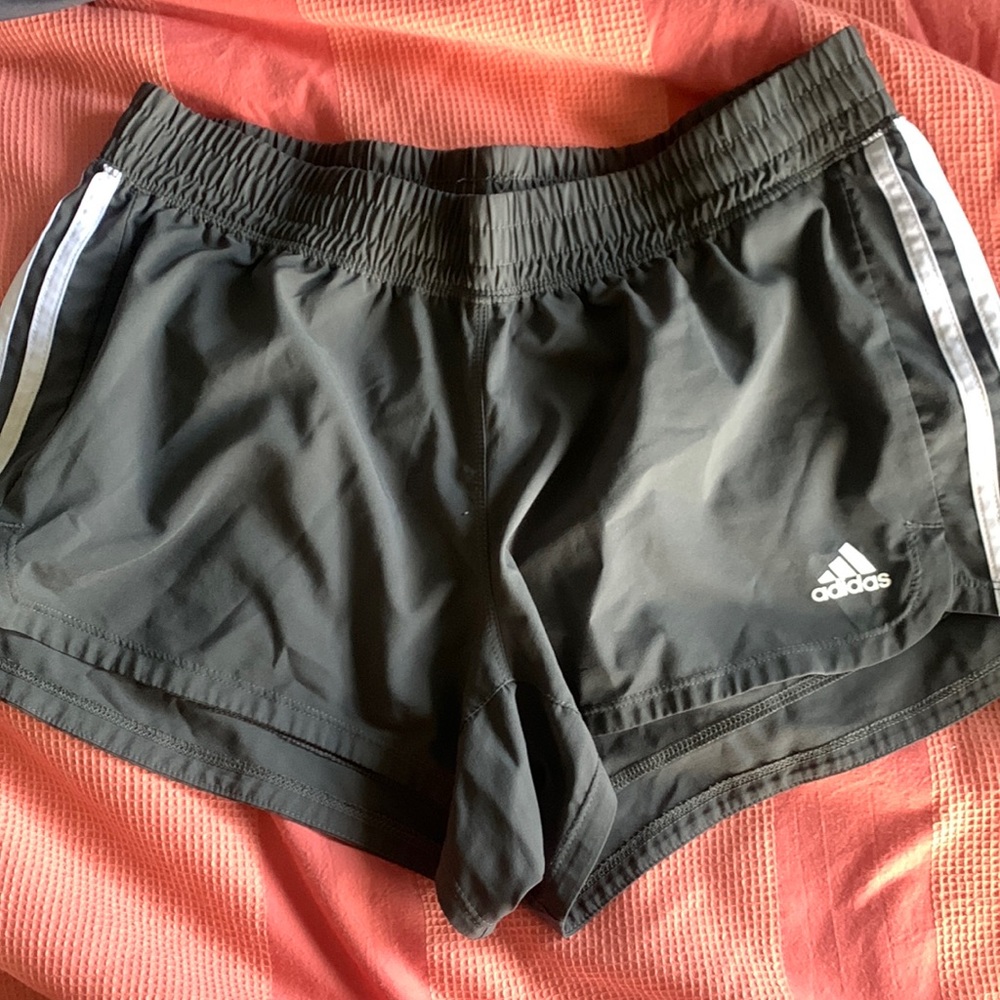 Grey adidas shorts!